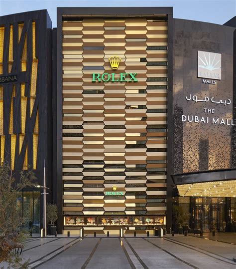 dubai mall rolex shop